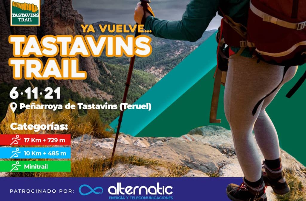 Patrocinamos el trofeo al mejor corredor comarcal de la Tastavins Trail